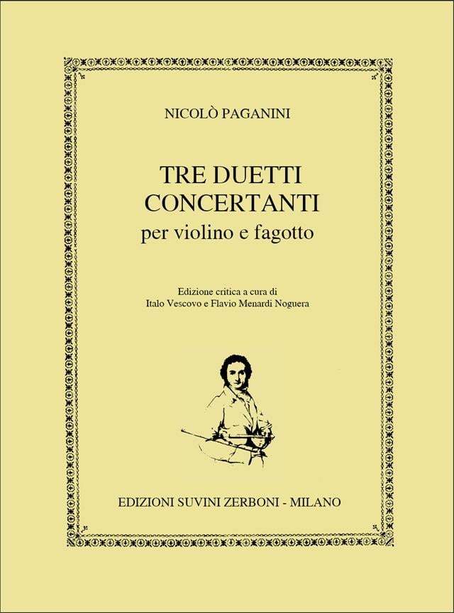 Tre Duetti Concertanti Per Violino E Fagotto